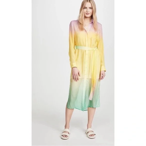 Le Superbe Tequila Sunrise Girlfirend Dress Sunrise Chiffon 4